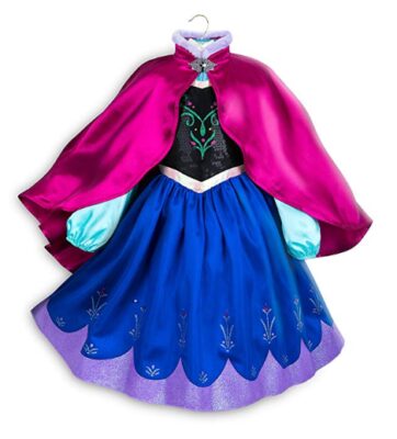 this is an image of a Disney Anna costume for little girls. 