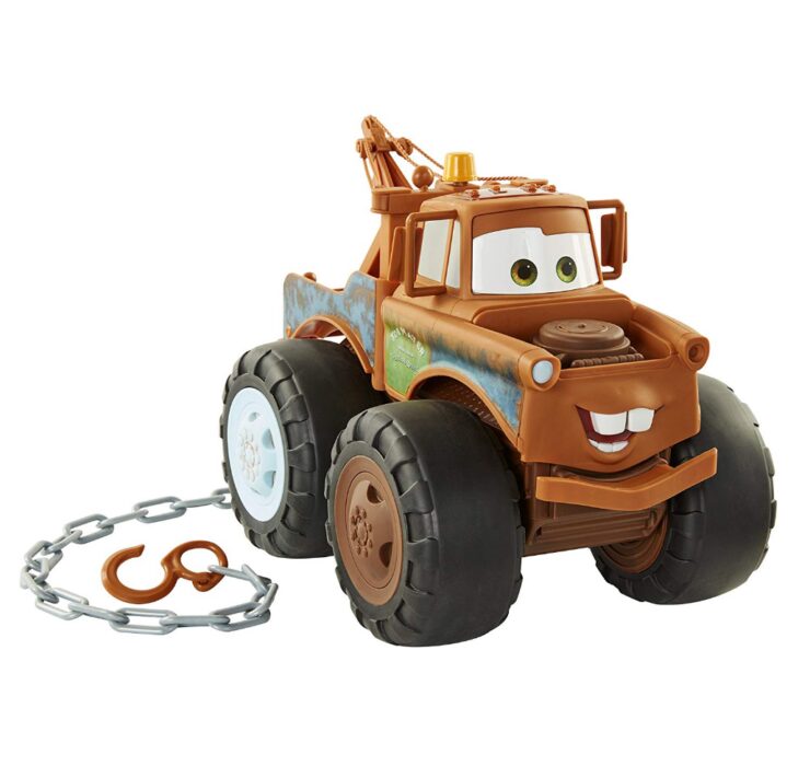 this is an image of the Disney Pixar Cars 3 Tow Mater Truck