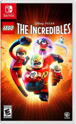 This is an image of The Incredibles nintendo switch game. 