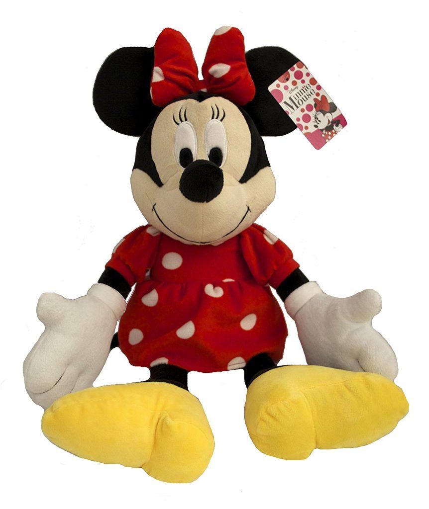 Disney Minnie Mouse Red Plush Pillow