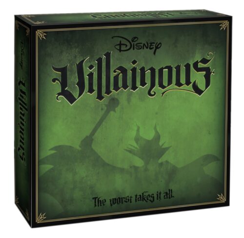 this is an image of a Disney Villainous board game for kids 10 years and up.