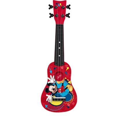 This is an image of mickey mouse mini guitar ukulele