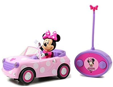 This is an image of Jada Toys Minnie Mouse R/C Vehicle