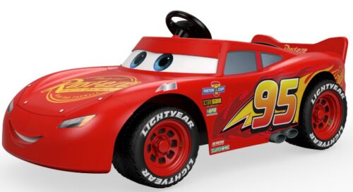 This is an image of car 3 disney pixar in red color for kids 