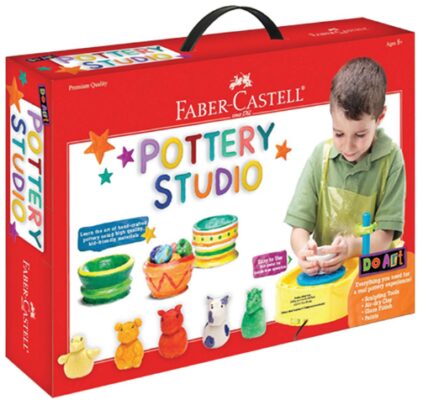 This is an image of Pottery Wheel Kit for Kids