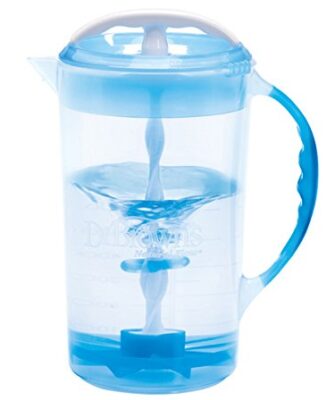 This is an image of mixing pitcher in blue color