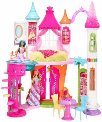 This is an image of a dreamtopia sweetville bastle by Barbie, 