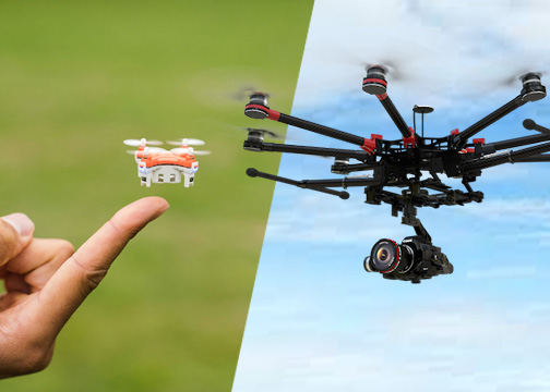 Image result for drone sizes