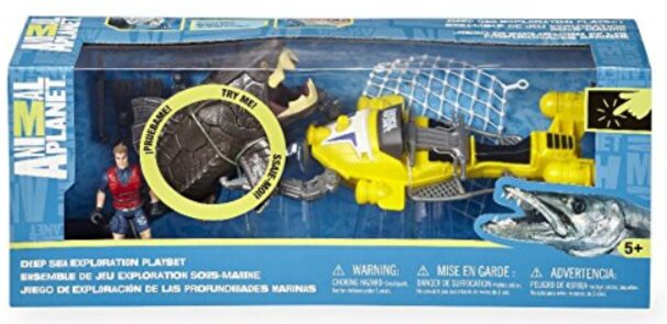 this is an image of a Dunkleosteus Deep Sea Exploration Playset