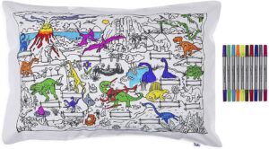 World map pillowcase, for girls