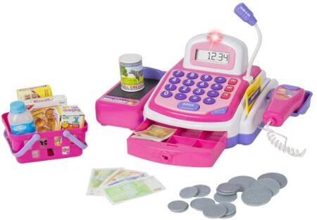 This is an image of Pretend play cash register for kids