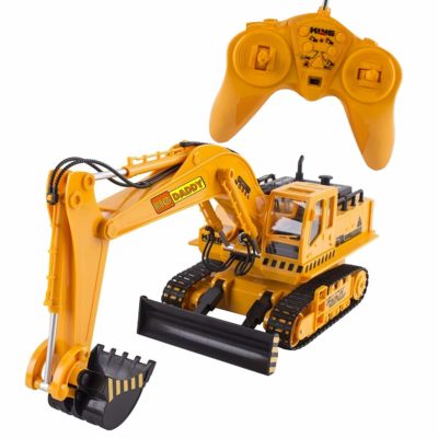 this is an image of a Electric Rc Remote Control Construction Tractor Toy