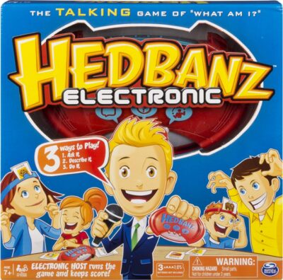 This is an image of Electronic card game with voice by hedbanz
