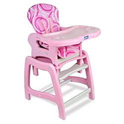 Envee Baby High Chair with Toddler Playtable