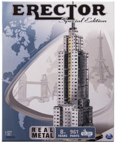 This is an image of Erector Empire State Building set