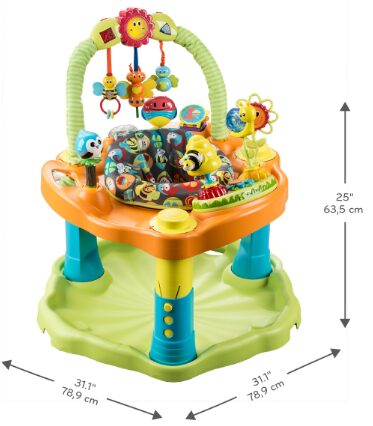 This is an image of double fun soucer for baby by Evenflo
