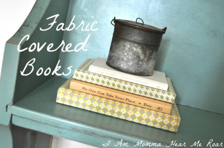 Fabric Covered Books