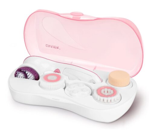 this is an image of a facial cleansing brush set for young ladies.