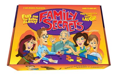 this is an image of a perfect cross-generational family board game for teens age 13 and up. 