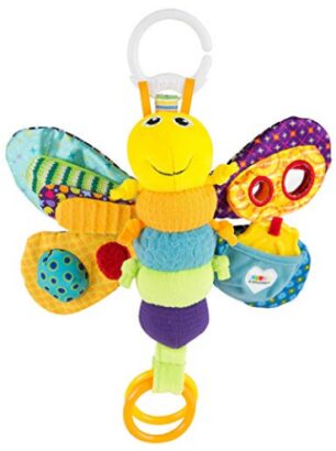 This is an image of baby firefly toy in multicolors