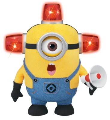 this is an image of a fireman minion for kids.. 