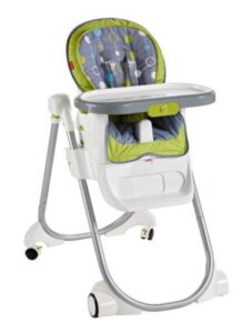High Chair with tray and padded seat
