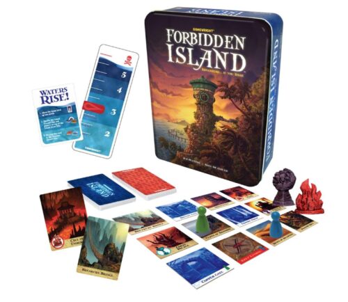 this is an image of a Forbidden Island board game for kids