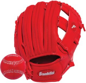 Franklin Sports RTP Teeball Performance Gloves & Ball Combo