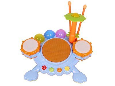 Fun Frog Toddler Beats Drum Toy Set