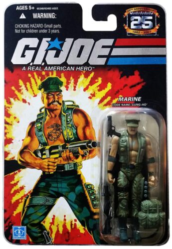 this is an image of a G.I Joe Gung-Ho Action figure.