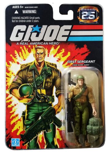this is an image of a G.I Joe First sergeant Duke action figure. 