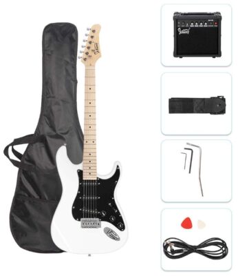 This is an image of kid's electric guitar pack by Glarry