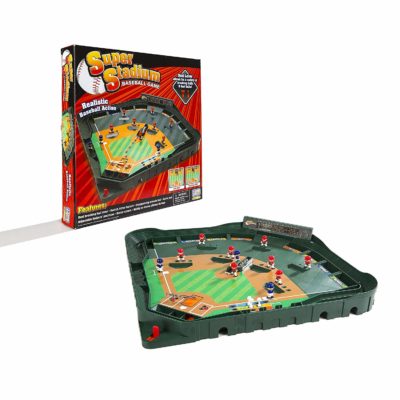 This is an image of a miniature baseball game. 