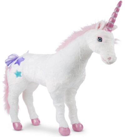 This is an image of Melissa & doug giant unicorn for kids