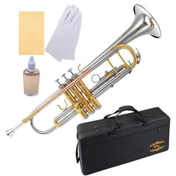 Glory Brass Bb Trumpet with Pro Case +Care Kit
