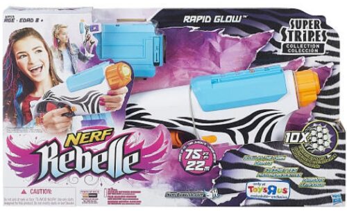 This is an image of Nerf Glow blaster 