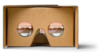 this is an image of a google cardboard. 