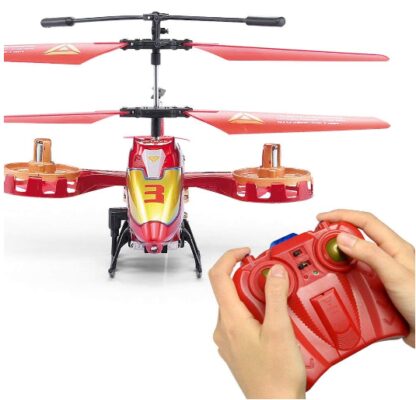 This is an image of gp toys red rc helicopter