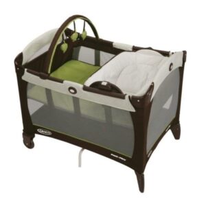 Wooden Graco Reversible Bedside Bassinet