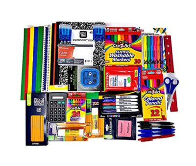 This is an image of a school supplied bundle for 4th, 5th, 6th and 7th grade. 