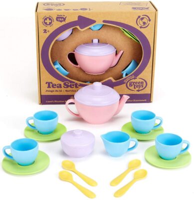 This is an image of girls tea toys set 