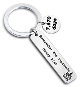 this is an image of a birthday keychain