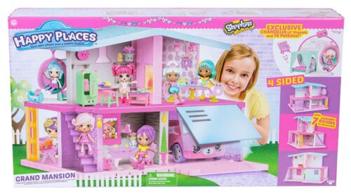 this is an image of a happy places mansion playset for little girls.