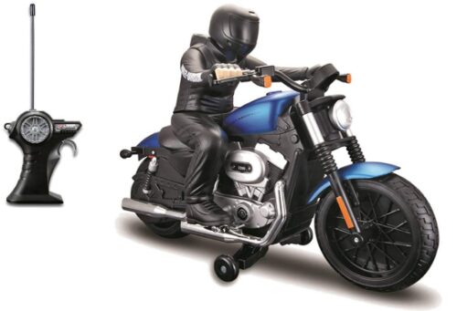 This is an image of Nightster with Rider Radio Control Vehicle