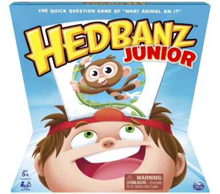 This is an image of hedbanz junior board game