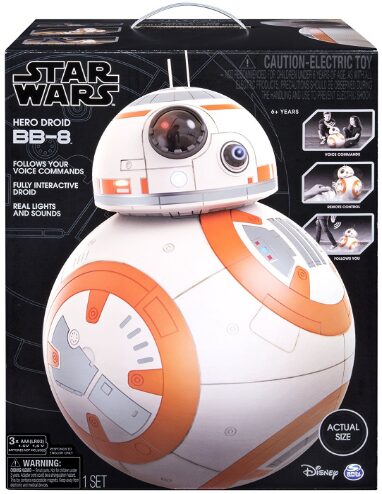 This is an image of interactive bb-8 star wars