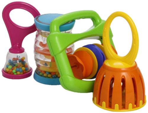 4-piece musical instrument set for baby