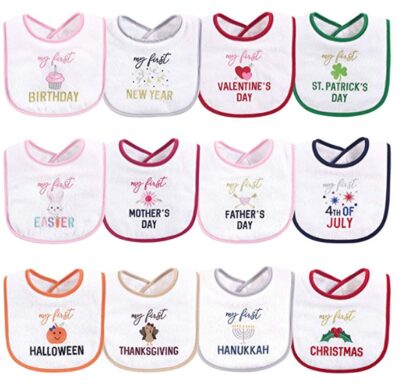 This is an image of girl's bibs pack 