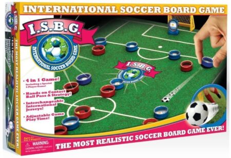 This is an image of kid's soccer board game 