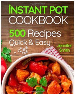 This is an image of sister's instant pot cookbook 